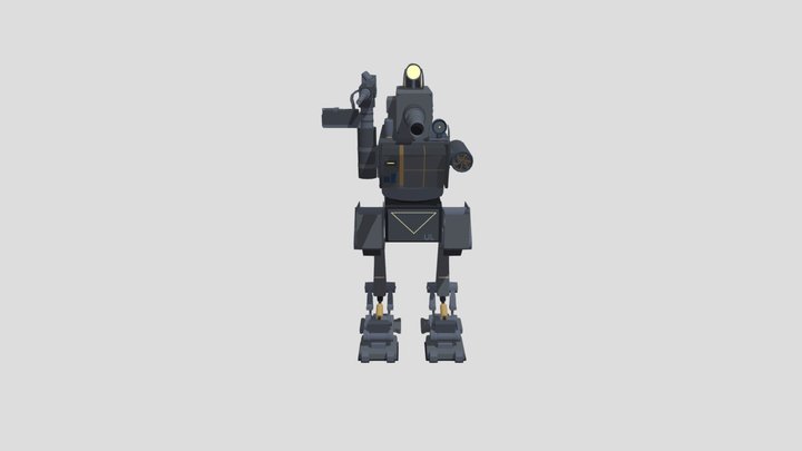 Detalisation_Robot 3D Model