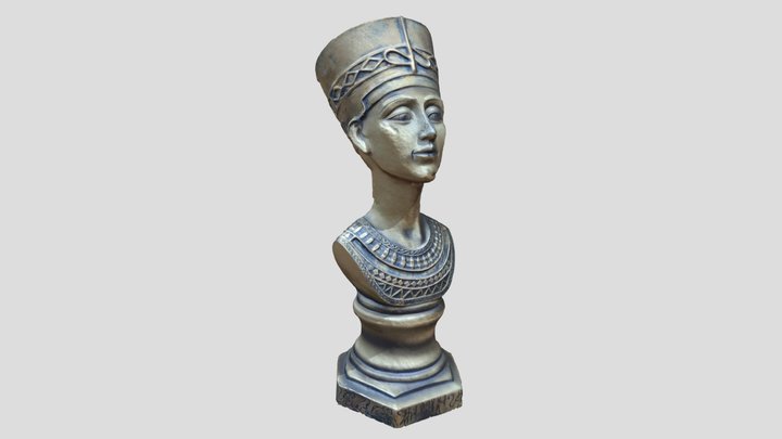 Egypt Female Statue 3D Model