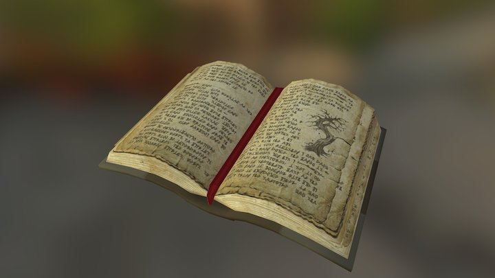 book 3D Model