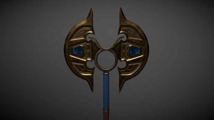 Zodiac Axe Taurus 3D Model