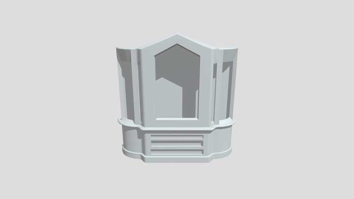 Crockery Cabinet 3D Model