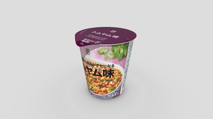 TOM YUM RAMEN 3D Model