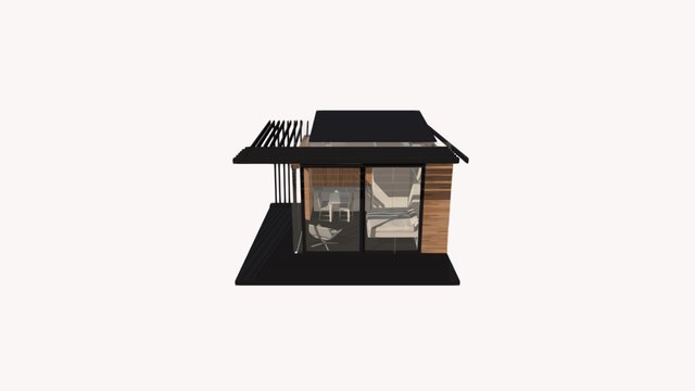 Chalet 3D Model