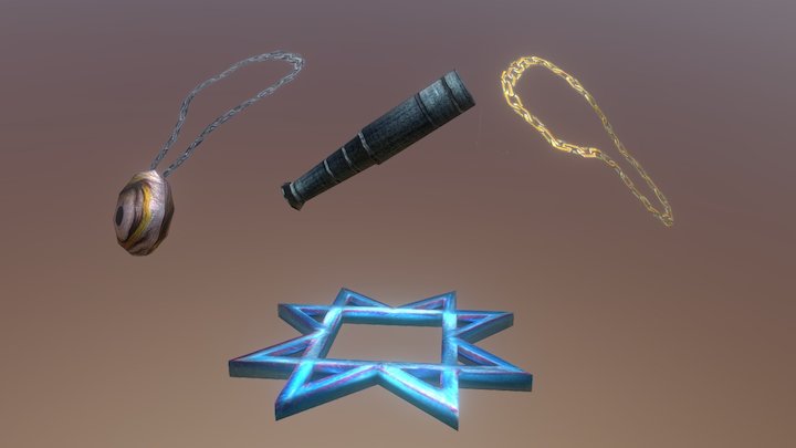 Accessories / Talismã - Cangaço 3D 3D Model