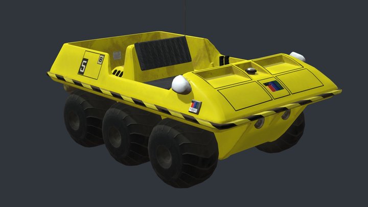 Moonbuggy from SPACE: 1999 3D Model