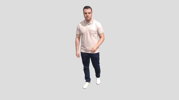 Casual Pink Polo Look