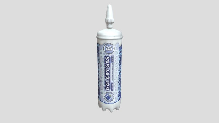Galaxy Gas 3D Model