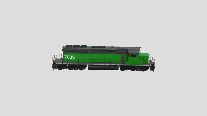 BN SD40-2 – Free 3D Model STL