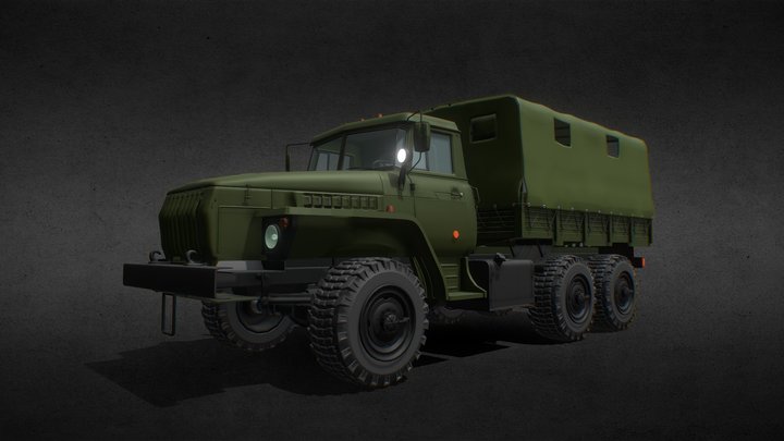 URAL Tent 3D Model