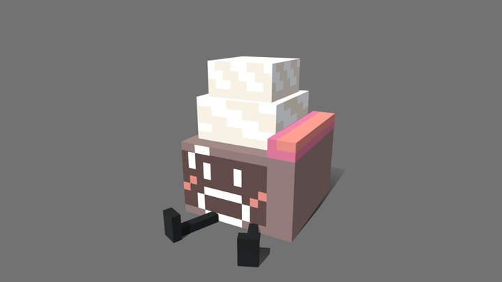 [OLD] BFDI Cake 3D Model