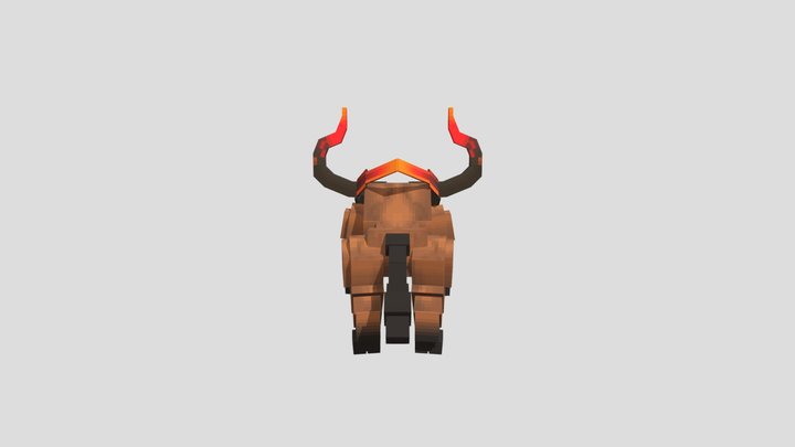 Bull 3D Model