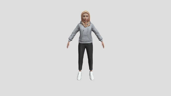 Avatar Ega Safira 3D Model
