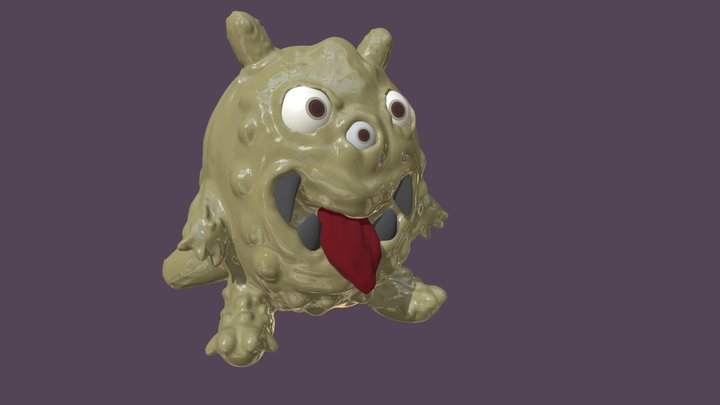 Monster 3D Model