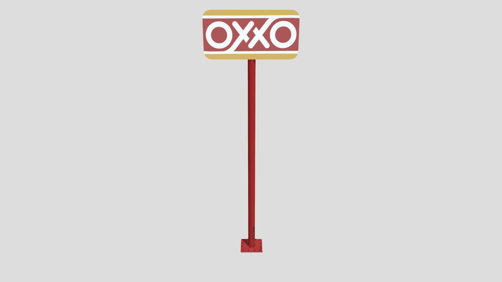 Letrero de tienda Oxxo
