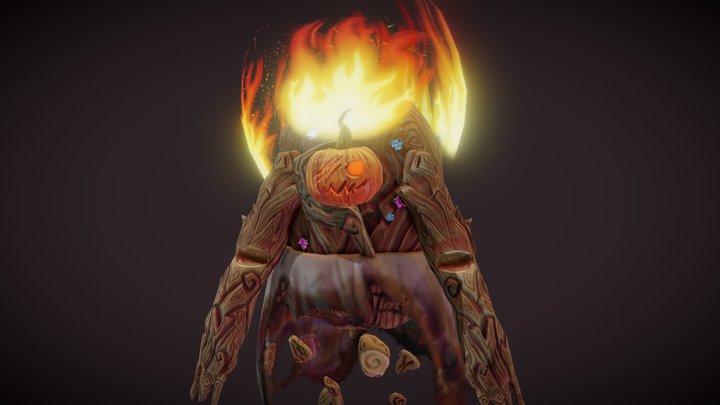 Marzanna Golem 3D Model
