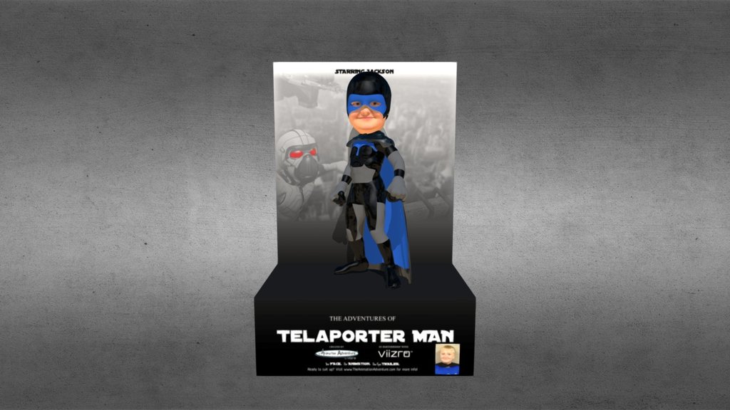 Jackson |Telaporter Man - 3D model by Viizro™ | Creators of The ...