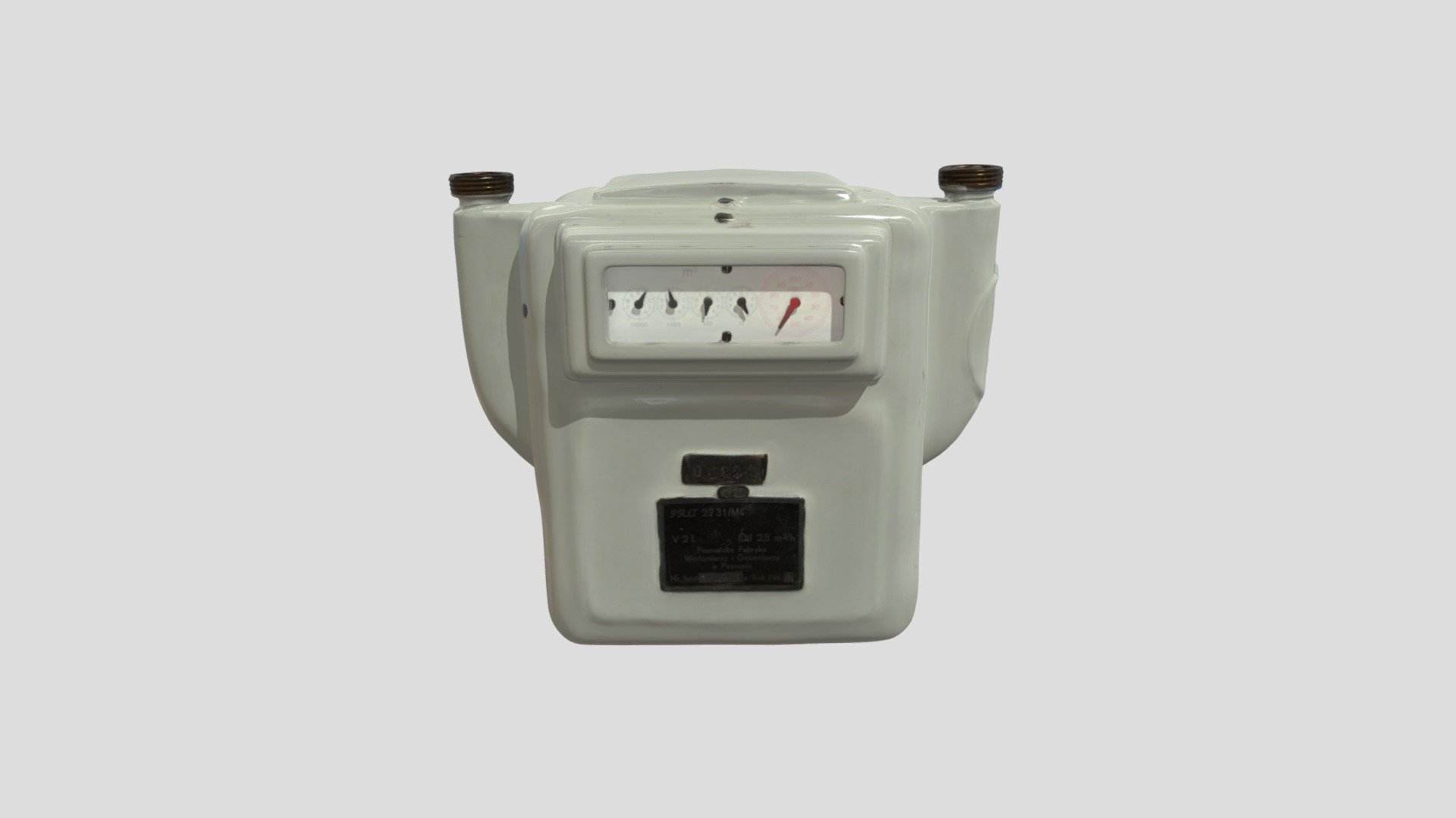 Gas meter, PoWoGaz