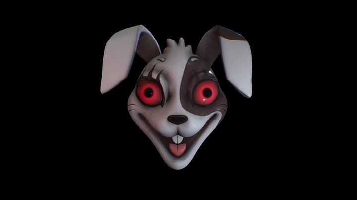 FNaF: RUIN - V.A.N.N.I/Security Mask 3D Model