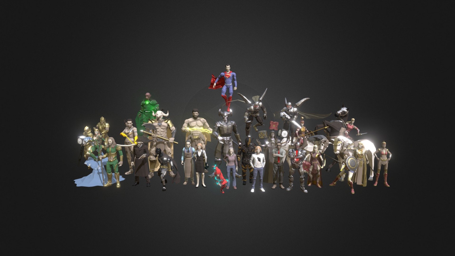 Justice League - Full Cast