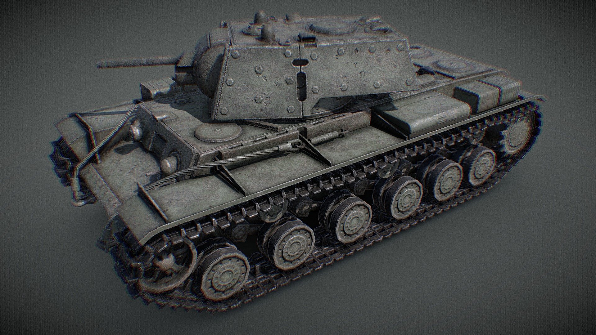 RUSSIAN TANK KV1 (Up- Armored)