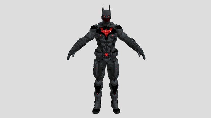 Batman Beyond - Textured and Rigged