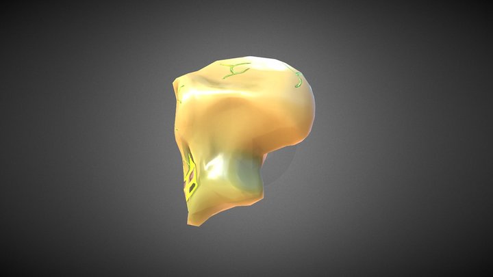 B2C3_Kools_Maxime_Skull 3D Model