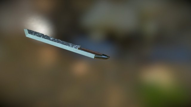 Fantasy Sword 3D Model
