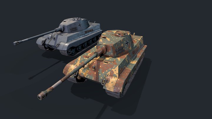 Tiger_ll (Improved) 3D Model