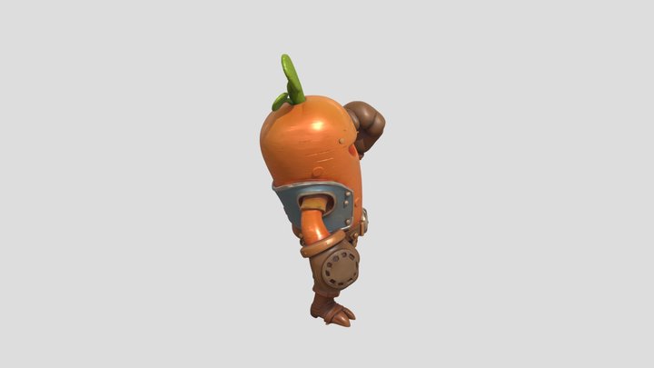 Guerreiro cenoura - TripoAI 3D Model