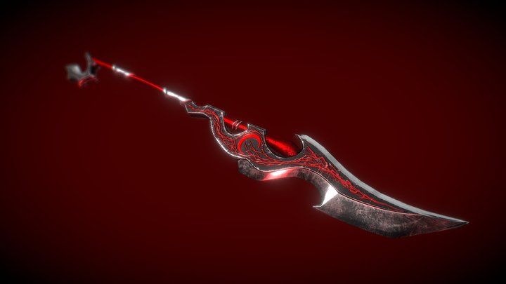 Cursed Glaive 3D Model