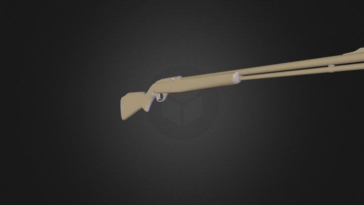 Marlin Model 60 .22 Rifle 3D Model
