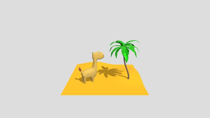 Giraffe 3D Model