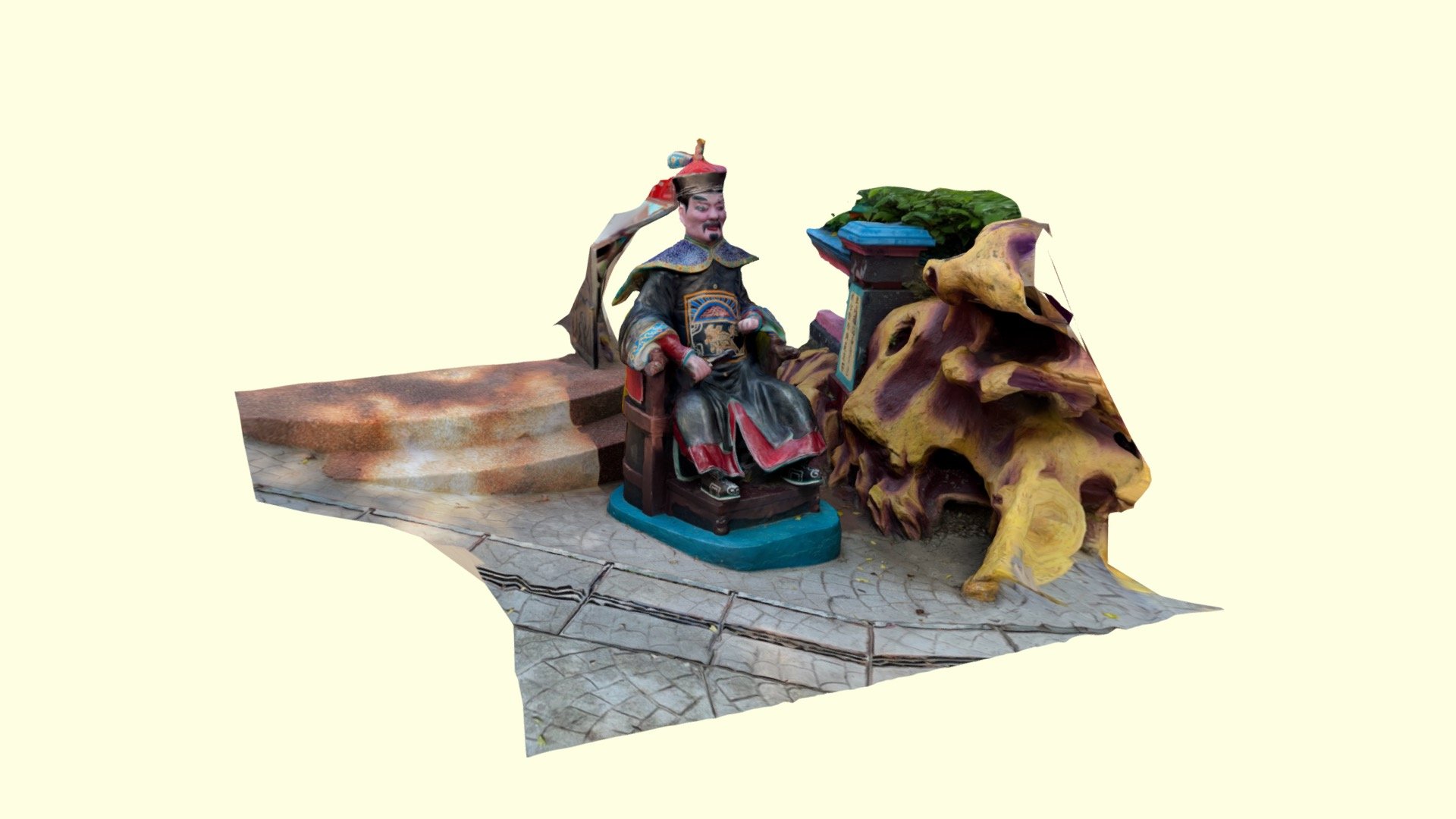 Haw Par Villa Opium War Hero Lin Zhe Xu