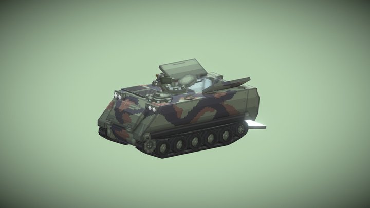 M113 Forest 3D Model