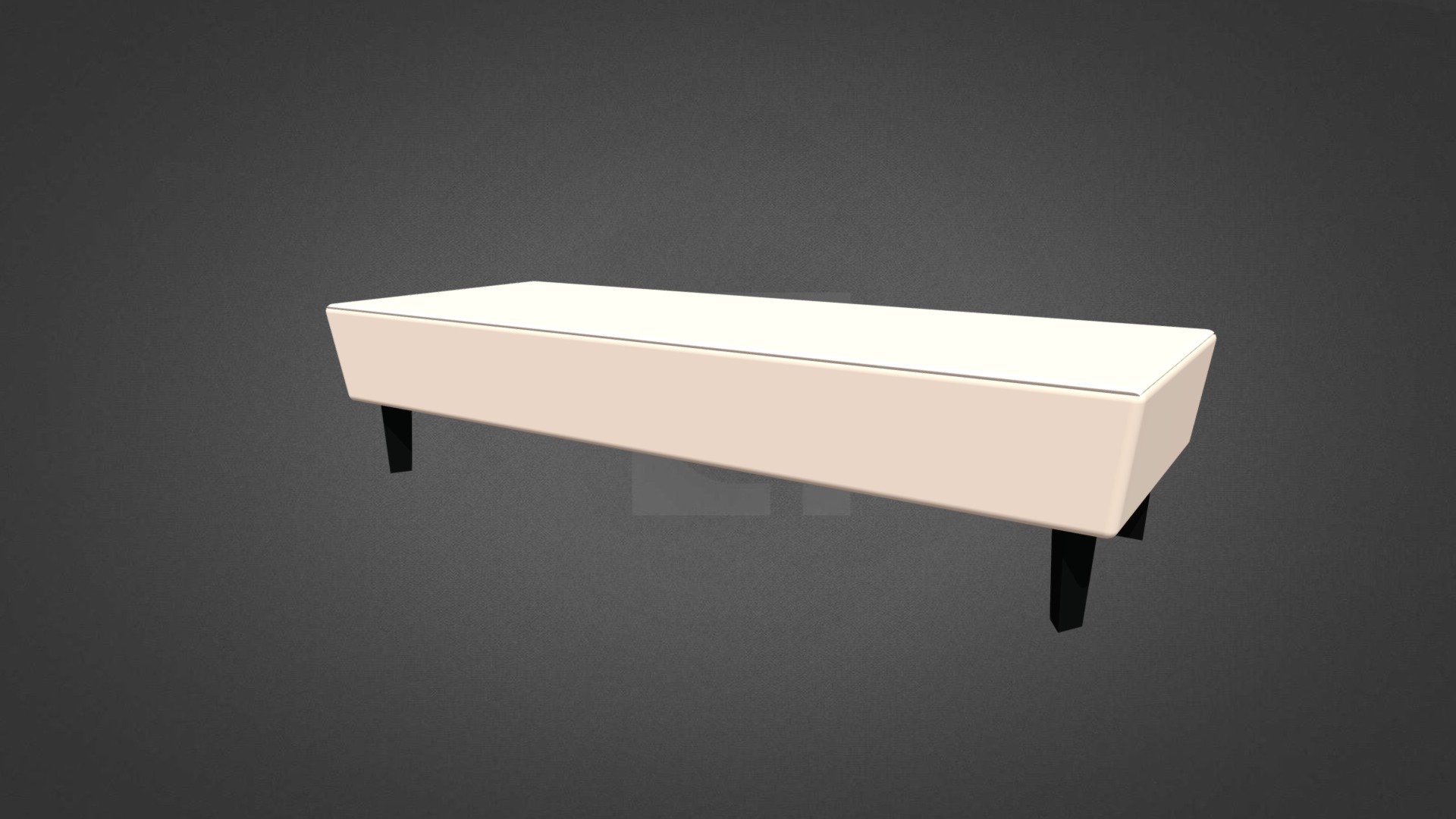 Chic Bench — Sketchfab embed 3D viewer