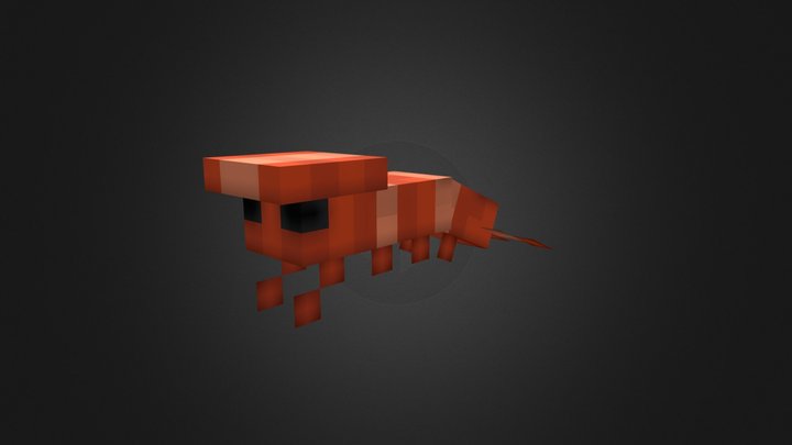Shrimp 3D Model