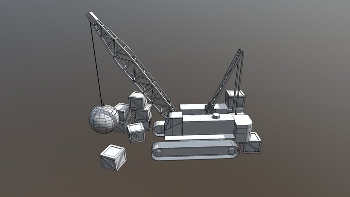 Cranecrawler2 3D Model