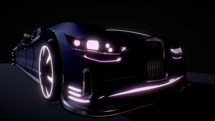 Concept Limousine RR 3D Model