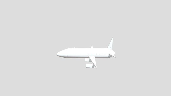 Avión 3 3D Model