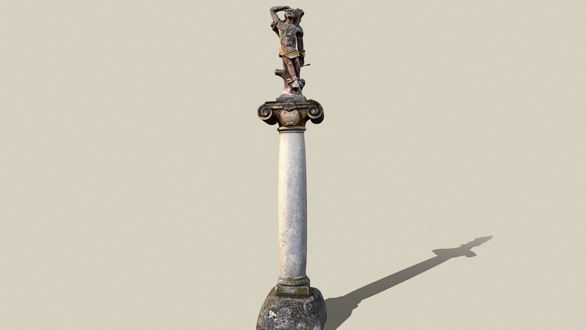 Hl. Sebastian — Sketchfab embed 3D viewer