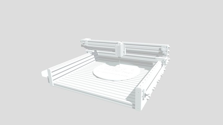 EDL005-000-00 LASER ENGRAVING MACHINE 3D Model