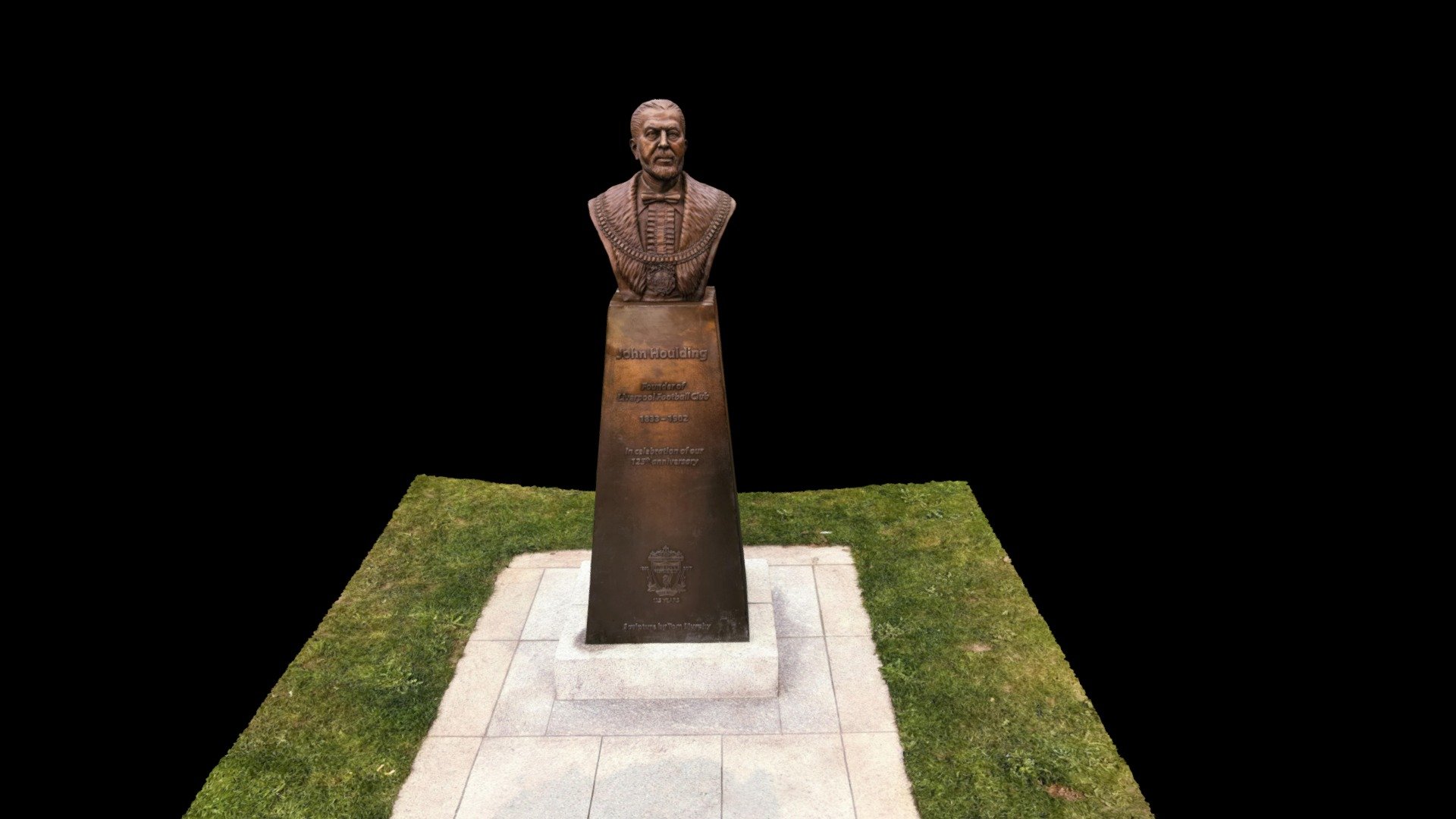 Liverpool FC John Houlding Statue - 3D Model By Digital Twin Survey ...