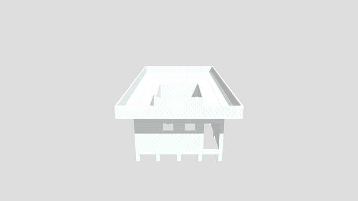 Residência em Alvenaria estrutural. 3D Model