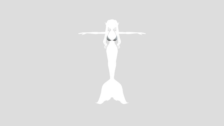Anime Mermaid – Modèle 3D gratuit STL