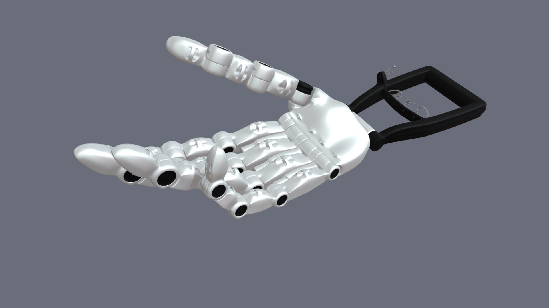 Robot Hand for 3D printing. Luke cyborg cosplay