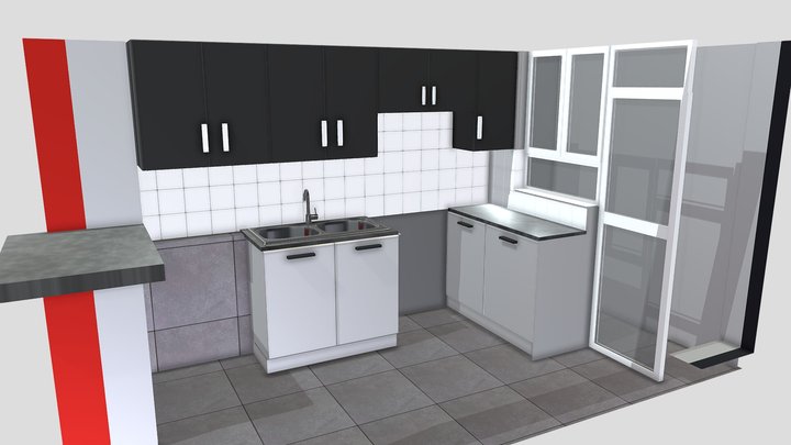kitchen study 3D Model