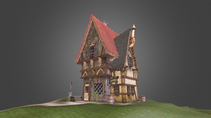 Tavernier's Inn 3D Model