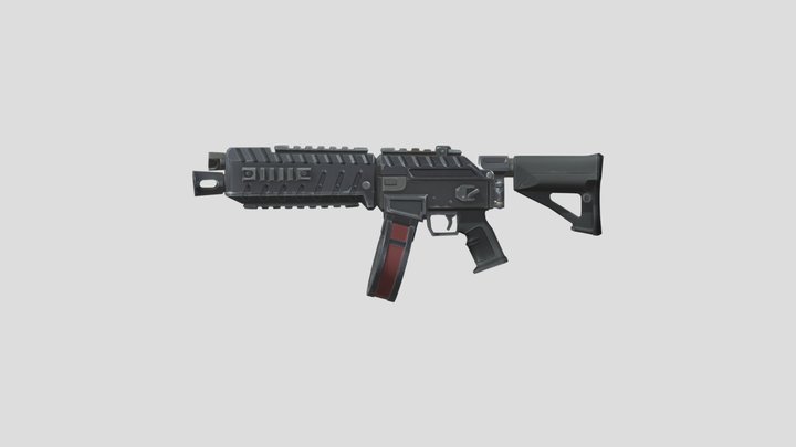 Drum Shotgun 3D Model