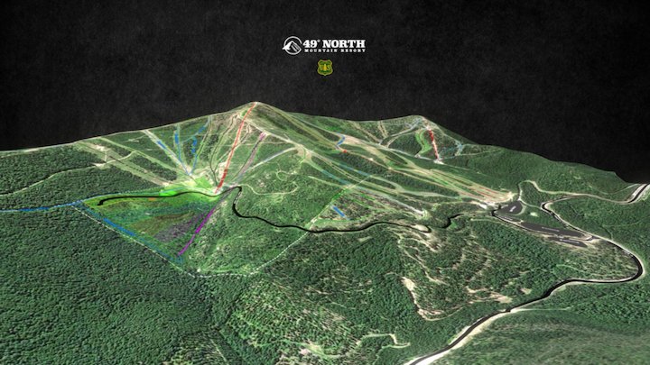 49 North Mountain Resort 3D Model