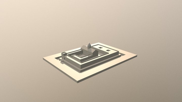 Hermitage Notre-Dame 3D Model